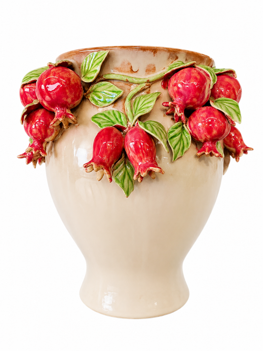 EDG Vaso Freaky Melograno in Ceramica H 27,5 cm