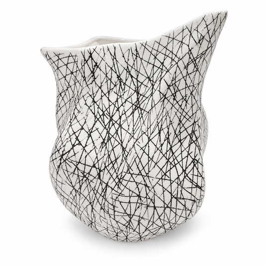EDG Vaso Deluxe Linee in Ceramica H 36 cm